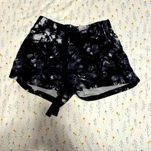 Lululemon Grey and Black Shorts